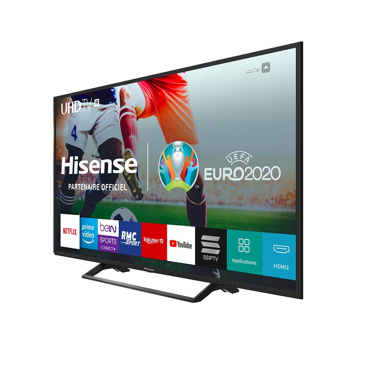 HISENSE SMART QLED 4K 55" / SERIE A7Téléviseur 55" QLED 3840*2160 p|Quantum Dot Color| Smart VIDAA | VIDAA Voice|4K upscaling