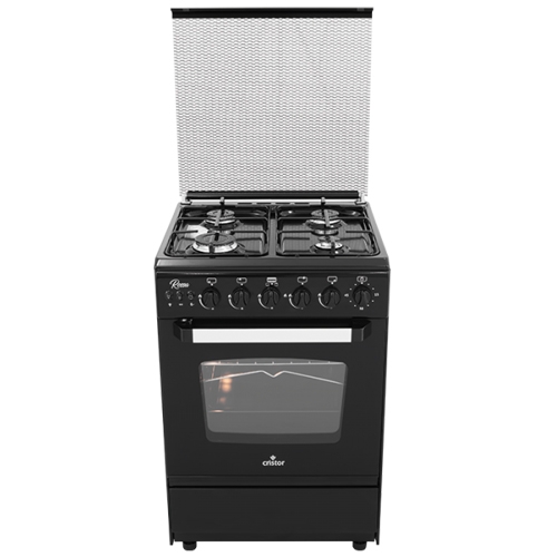 CUISINIERE CRISTOR ROSSA 4F/FULL-BLACK